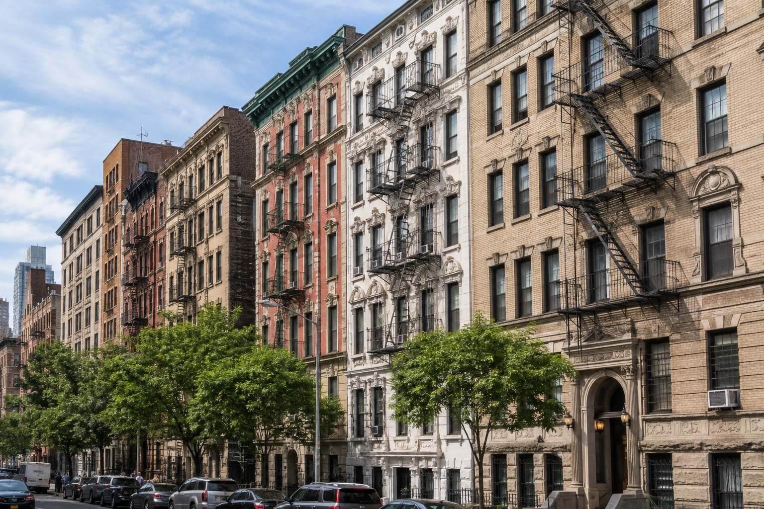 Queens attached brick homes served by Alliance General Contracting NY